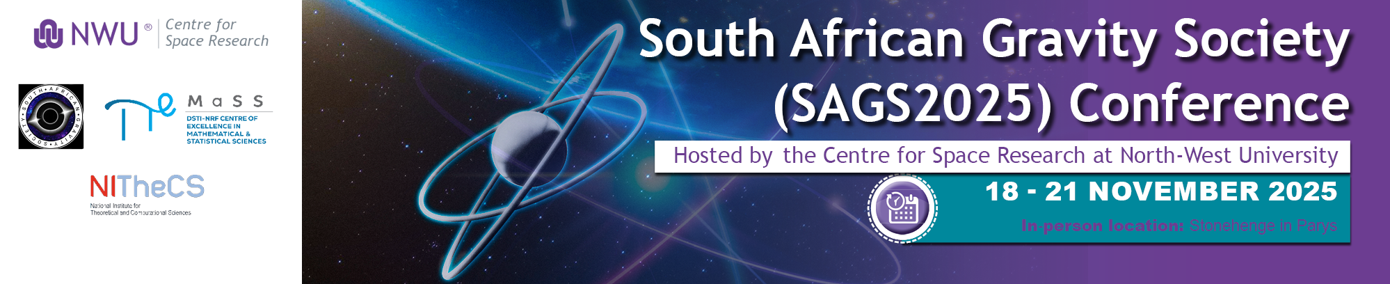 South African Gravity Society Conference 2025 (SAGS2025)