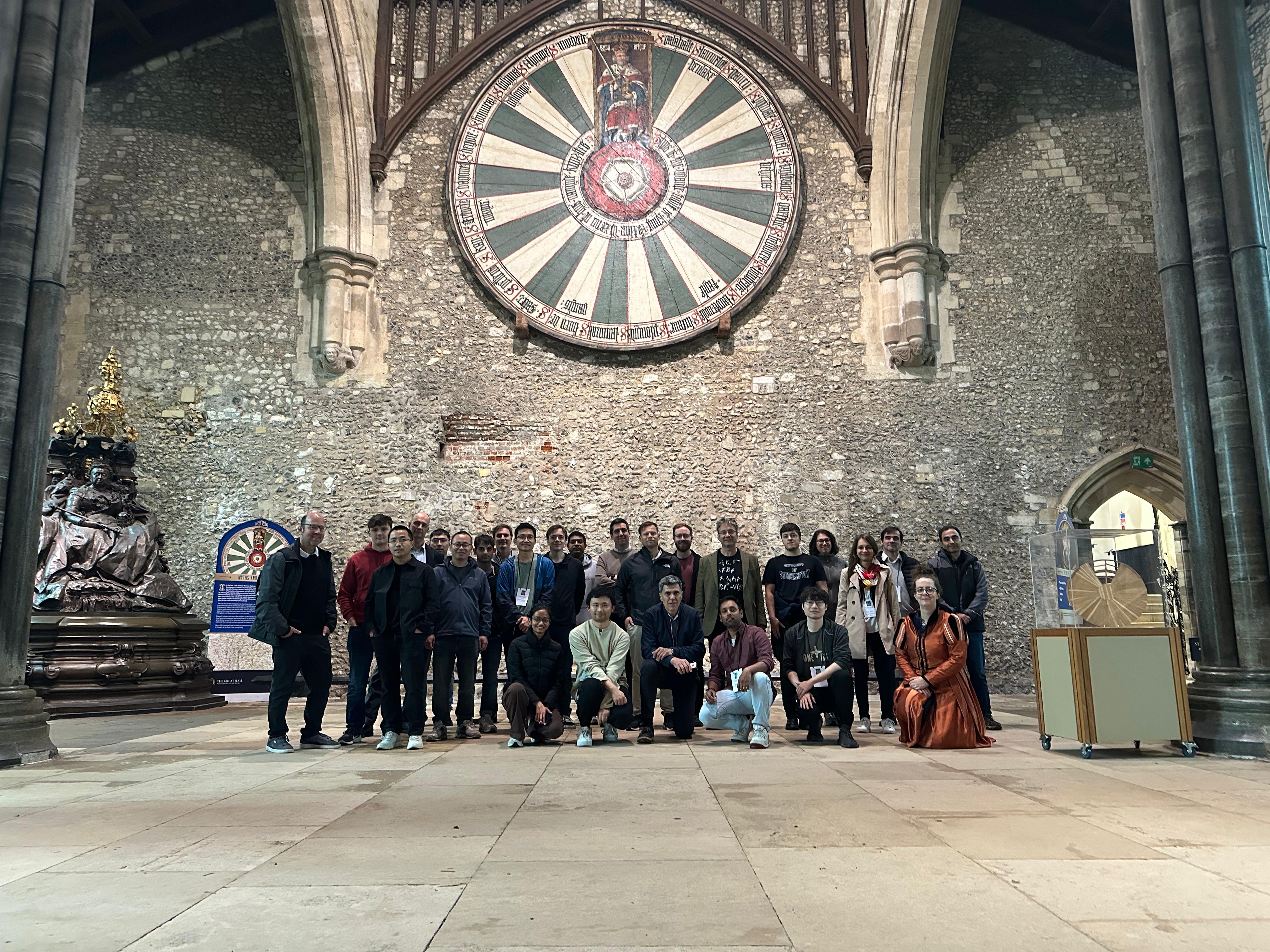Group picture with the Roundtable in the Great Hall