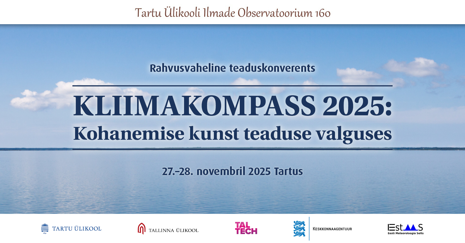 Rahvusvaheline teaduskonverents Kliimakompass 2025