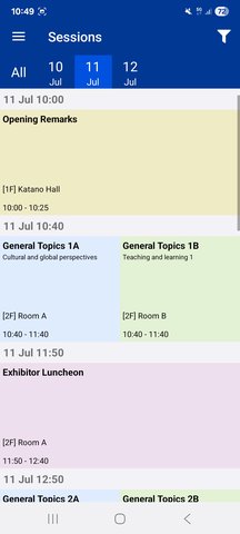 HEPCon app