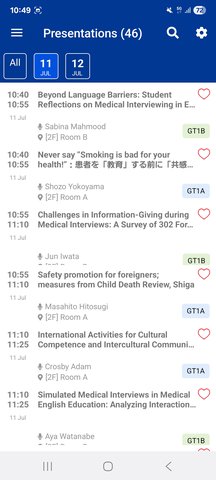 HEPCon app