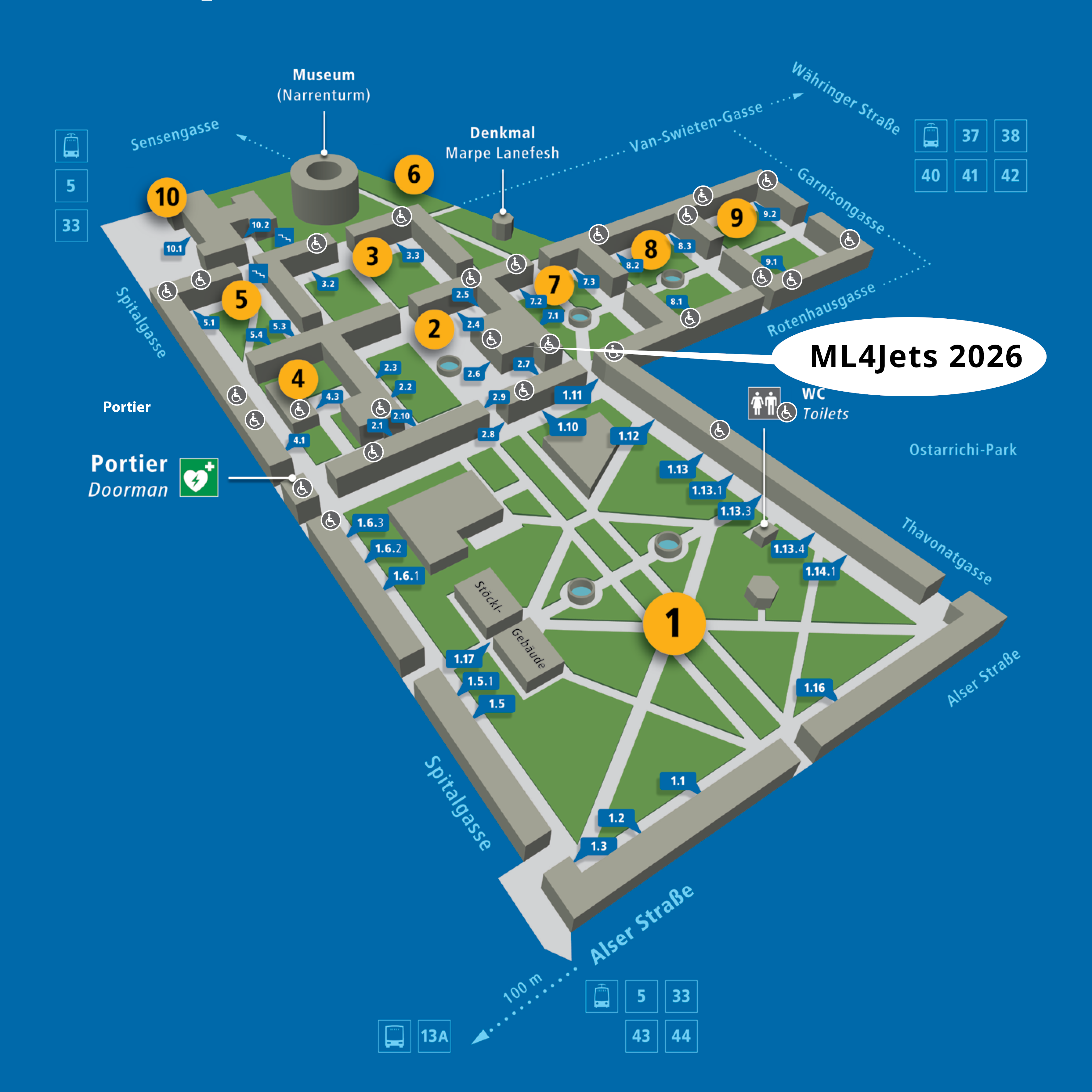 Campus Plan Uni Wien