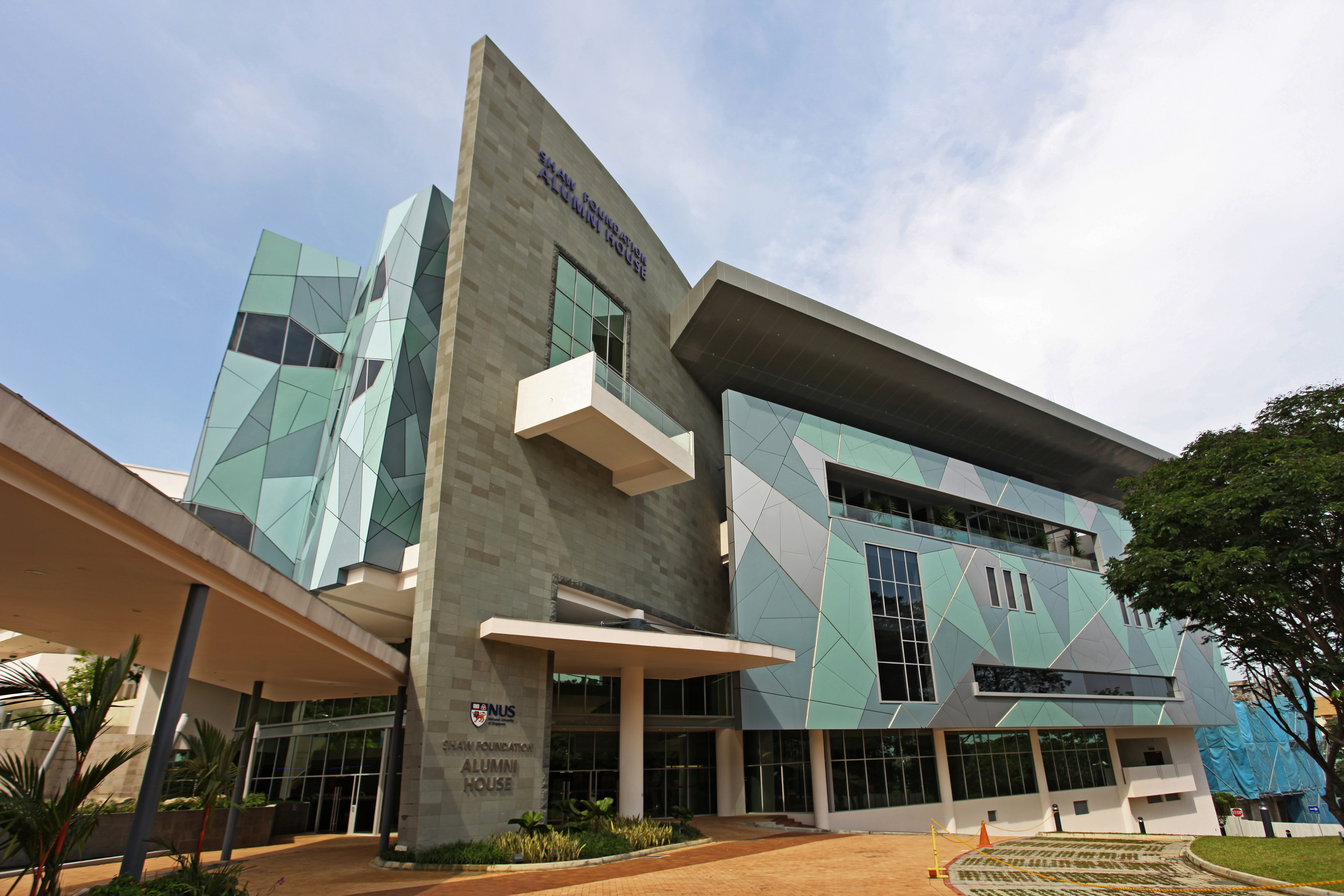 Map to Shaw Foundation Alumni House, NUS