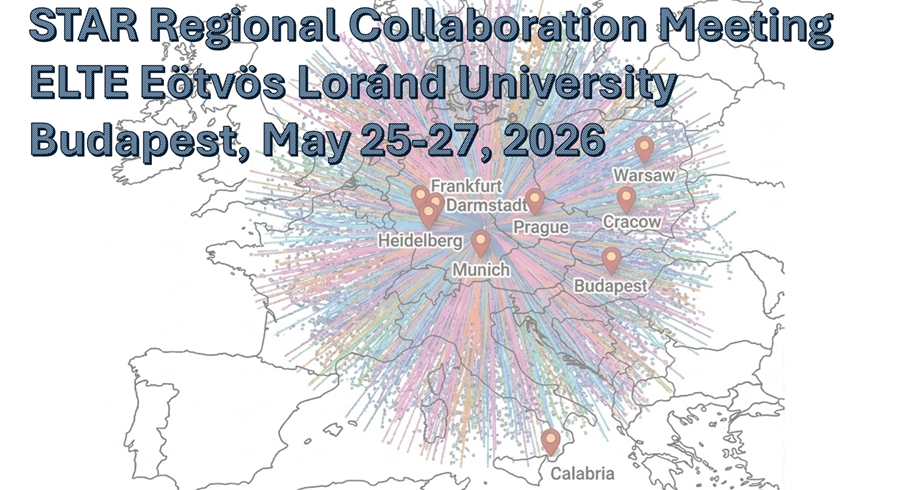 STAR European Collaboration Meeting 2026 Budapest
