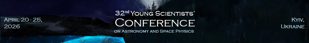 32nd Young Scientists' Conference on Astronomy and Space Physics