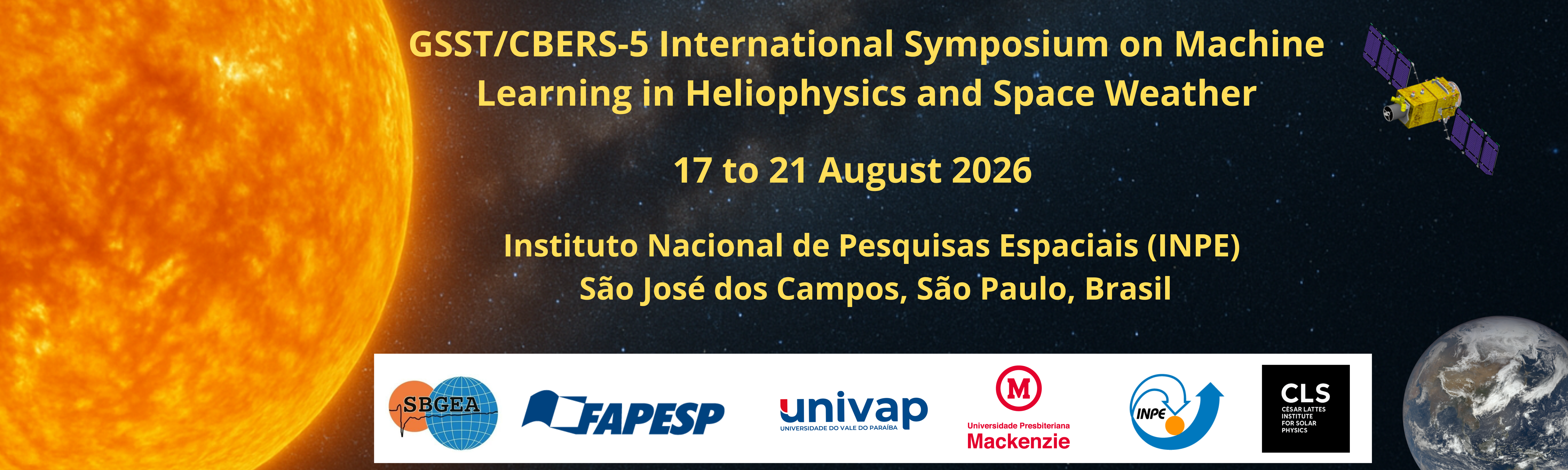GSST/CBERS-5 International Symposium on Machine Learning in Heliophysics and Space Weather