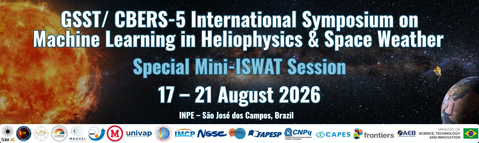 GSST/CBERS-5 International Symposium on Machine Learning in Heliophysics and Space Weather