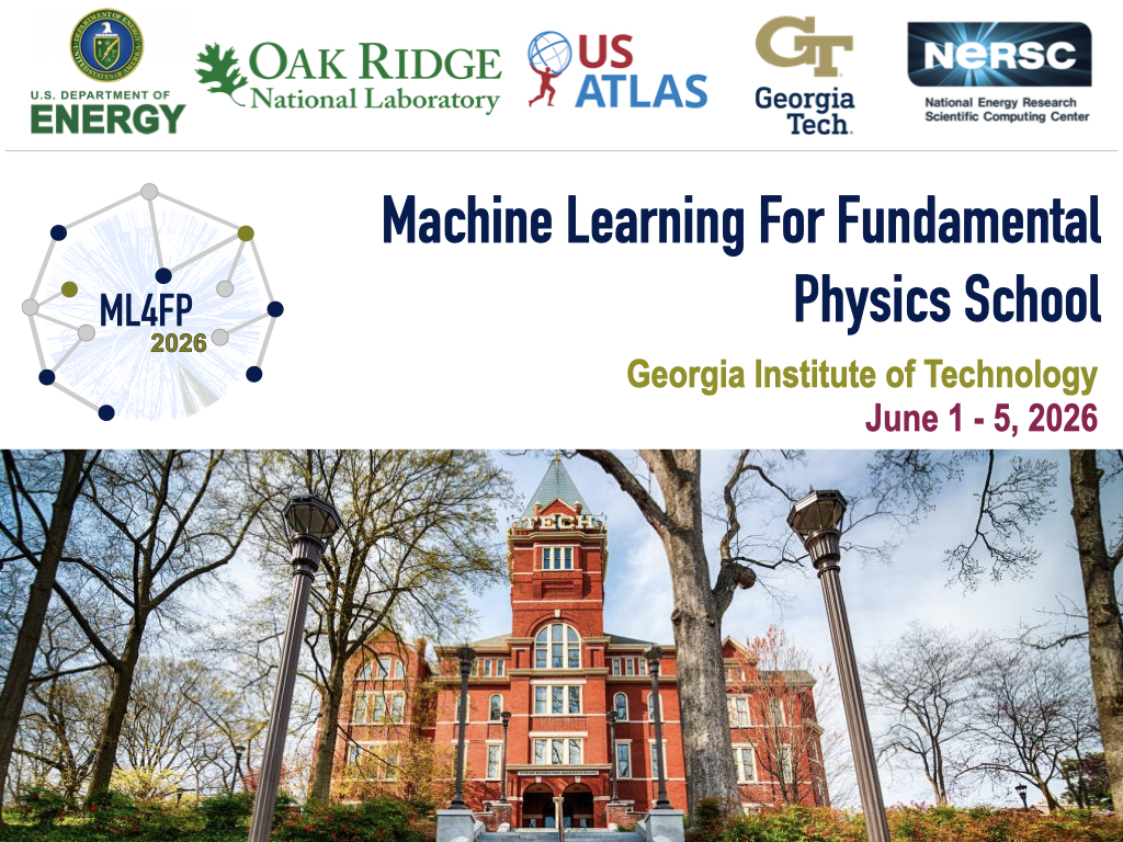 Machine Learning for Fundamental Physics School (ML4FP) 2026