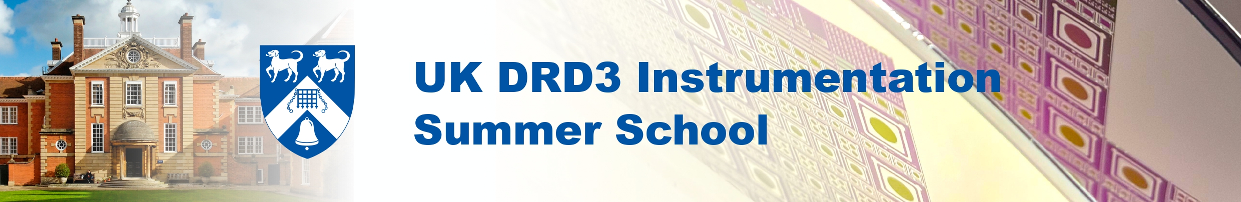 UK DRD3 Instrumentation Summer School 2026