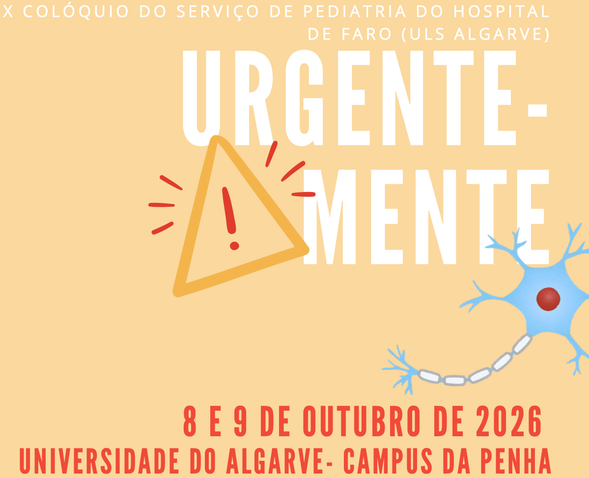 X COLÓQUIO DE PEDIATRIA DO ALGARVE -- URGENTE-MENTE